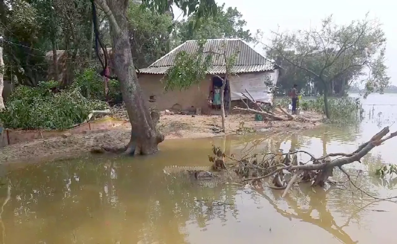 ବାସୁଦେବପୁର ବ୍ଲକରେ ବନ୍ୟା ଦୁର୍ଦ୍ଦଶା