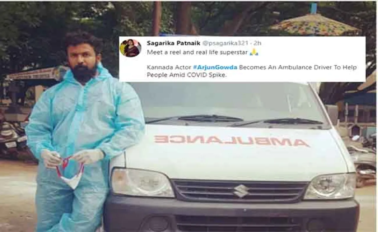 ଭିନ୍ନ ଏକ ଯୁଦ୍ଧର ଯୋଦ୍ଧା ସାଜିଛନ୍ତି ଅଭିନେତା ଅର୍ଜୁନ, ଚଲାଉଛନ୍ତି ଆମ୍ୱୁଲାନ୍ସ