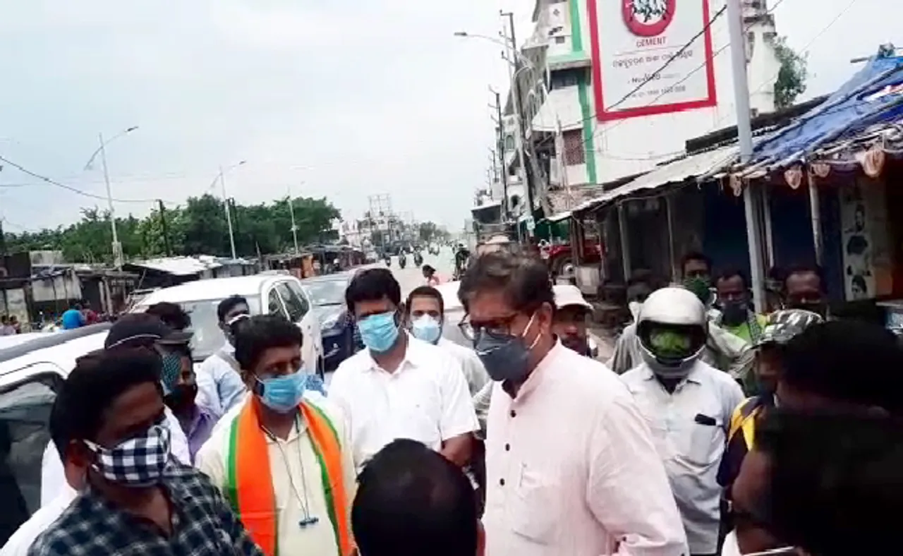 କେନ୍ଦ୍ରାପଡା ଜିଲ୍ଲାରେ ବାତ୍ୟା ପ୍ରଭାବିତଙ୍କ ଦୁଃଖ ବୁଝିଲେ ବୈଜୟନ୍ତ