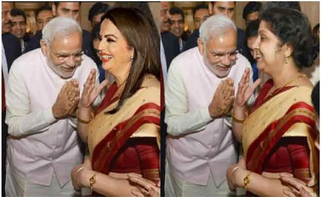 ନୀତା ଅମ୍ୱାନୀ ନୁହେଁ, ମୋଦି ମୁଣ୍ଡ ନୁଆଁଇ ଏହି ମହିଳାଙ୍କୁ କରିଥିଲେ ନମସ୍କାର