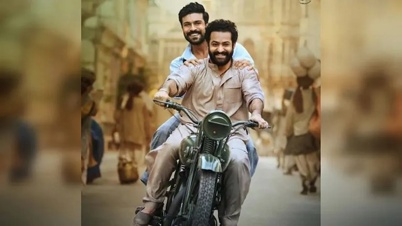 ବୁଲେଟ୍‌ରେ ପଇଁନ୍ତରା ମାରୁଛନ୍ତି ଜୁନିଅର୍ ଏନ୍‌ଟିଆର୍ ଓ ରାମ ଚରଣ!