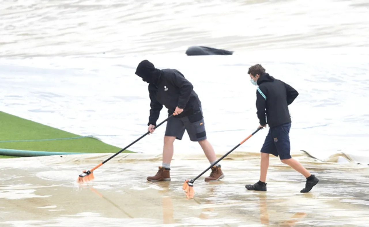 ସାଉଥାମ୍ପଟନରେ ବର୍ଷା ବନ୍ଦ, ୭.୩୦ରେ ପିଚ୍ ଇନ୍ସପେକ୍ସନ୍