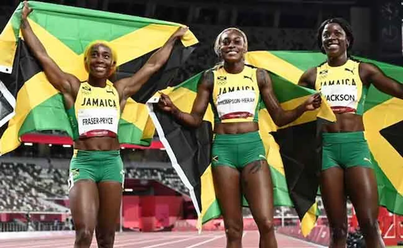 ୧୦୦ ମିଟର ଦୌଡ଼ରେ ଗୋଟିଏ ଦେଶ ଜିତିଲା ସ୍ୱର୍ଣ୍ଣ, ରୌପ୍ୟ ଓ ବ୍ରୋଞ୍ଜ ପଦକ