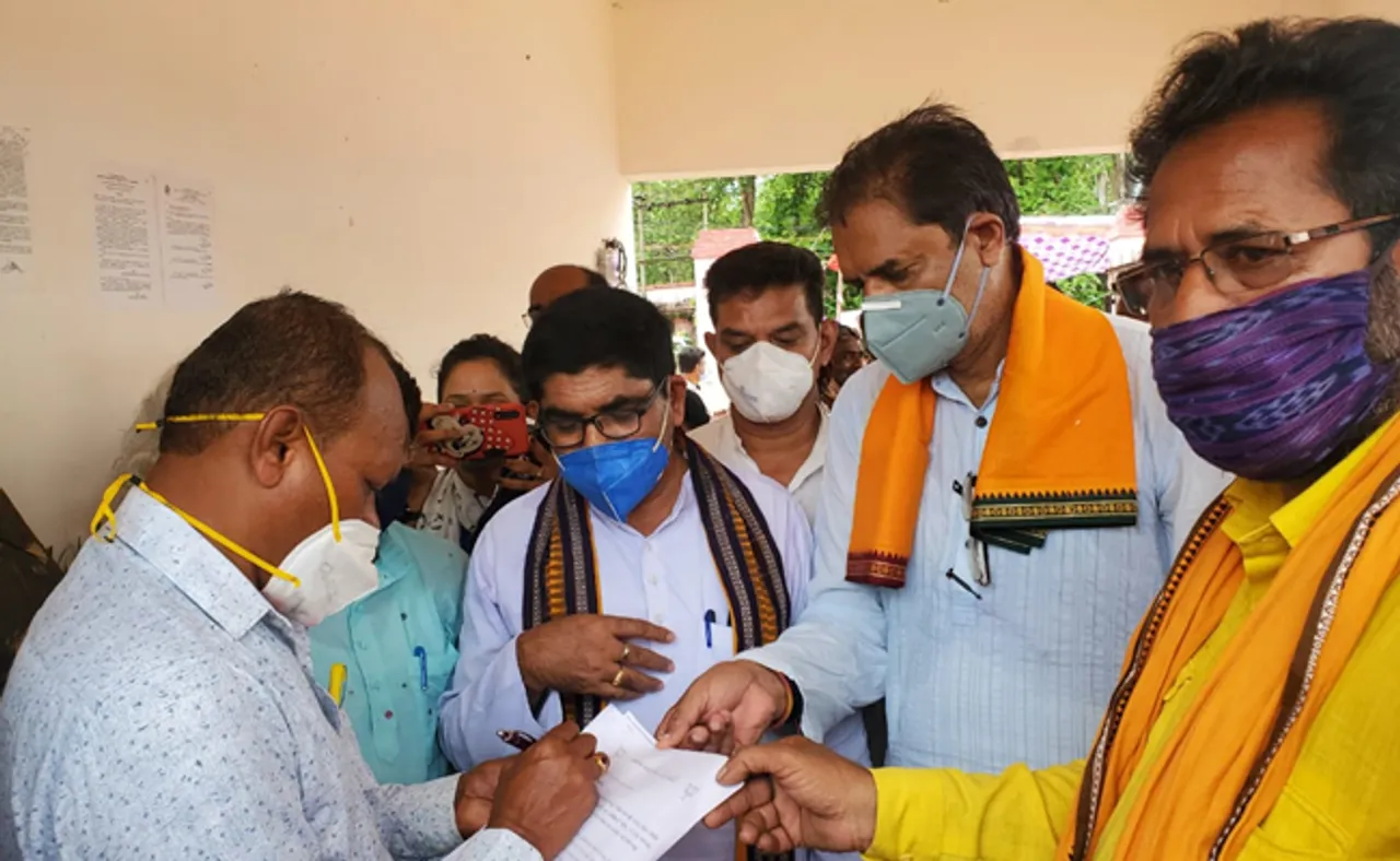 ସିଏସଓ ଅଫିସ ଘେରିଲା ବିଜେପି