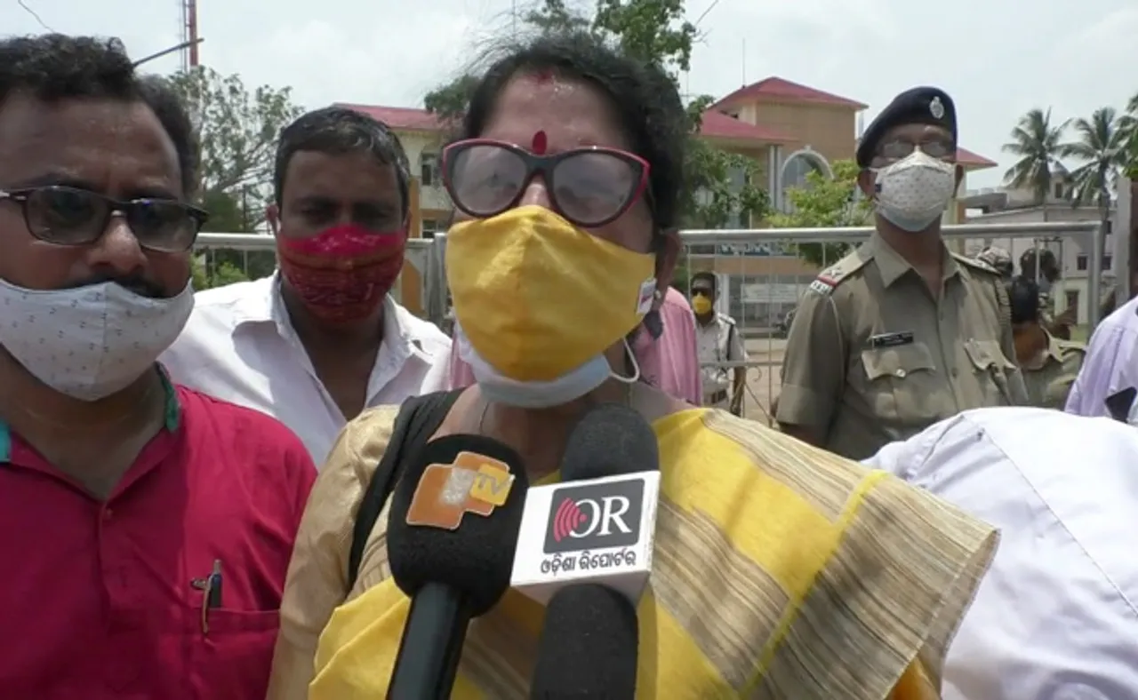 ଓଡିଶା ସ୍କୁଲ କଲେଜ ଶିକ୍ଷକ କର୍ମଚାରୀ ମିଳିତ ମଞ୍ଚର ବିକ୍ଷୋଭ