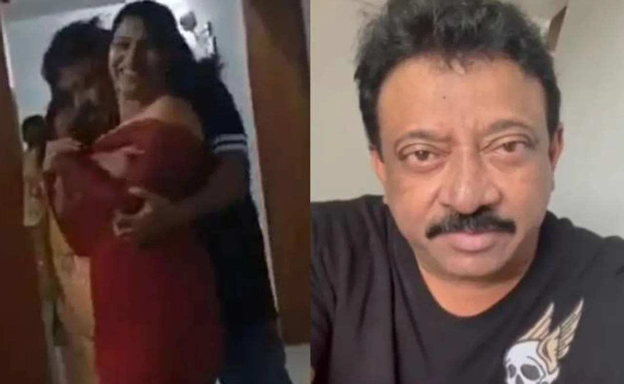 ଯୁବତୀଙ୍କ ସହ ରୋମାଣ୍ଟିକ୍‌ ମୁଡ୍‌ରେ ରାମ ଗୋପାଲ