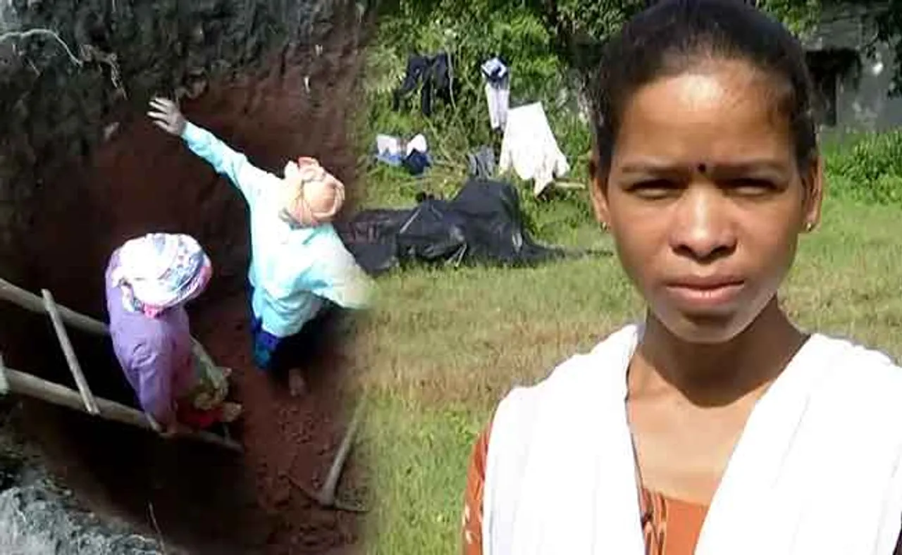 ସାହସୀ ଉଚ୍ଚ ଶିକ୍ଷିତା ଝିଅ ମାଳତୀ, ପାହାଡ଼ି ଇଲାକାରେ ଖୋଳିଲେ କୂଅ