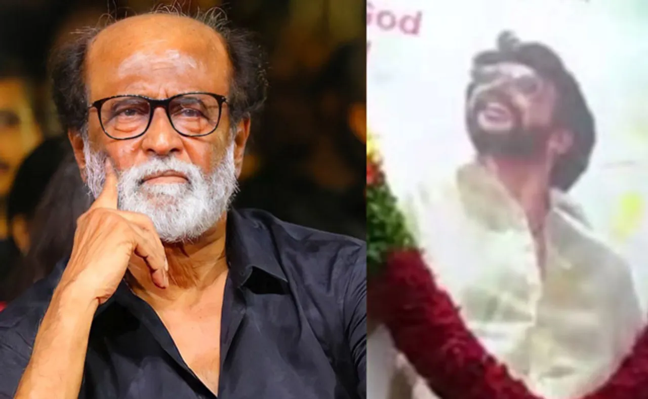 ରଜନୀକାନ୍ତଙ୍କ ଫିଲ୍ମ ପୋଷ୍ଟରକୁ ରକ୍ତରେ ଧୋଇଲେ, ପକାଇଲେ ବଳି