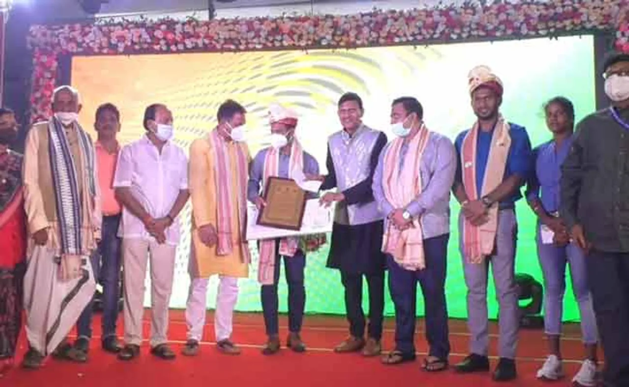 ହକି ଅଲିମ୍ପିଆନଙ୍କୁ ସମ୍ବର୍ଦ୍ଧନା