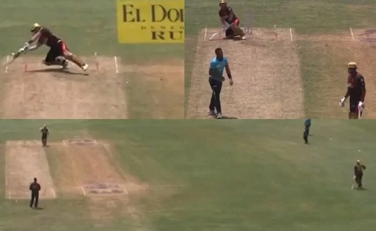 ୱାଇଡ୍ ଦେଲେନି ଅମ୍ପାୟାର, ରାଗିକି ଏମିତି କାମ କଲେ ପୋଲାର୍ଡ, ଦେଖନ୍ତୁ ଭିଡିଓ