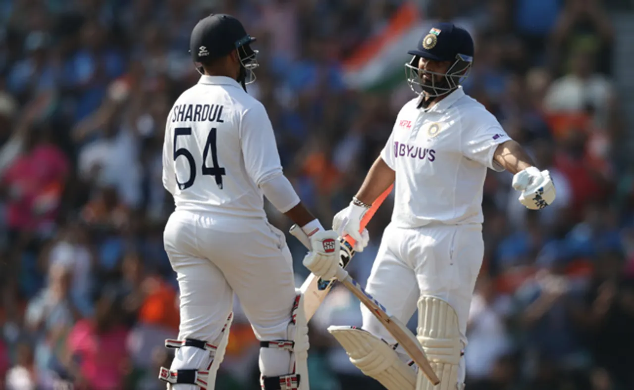 ପନ୍ତ ଓ ଶାର୍ଦ୍ଦୁଲଙ୍କ ଶତକୀୟ ଭାଗିଦାରୀ, ଭାରତର ଲିଡ୍ ୩୦୦ ପାର୍