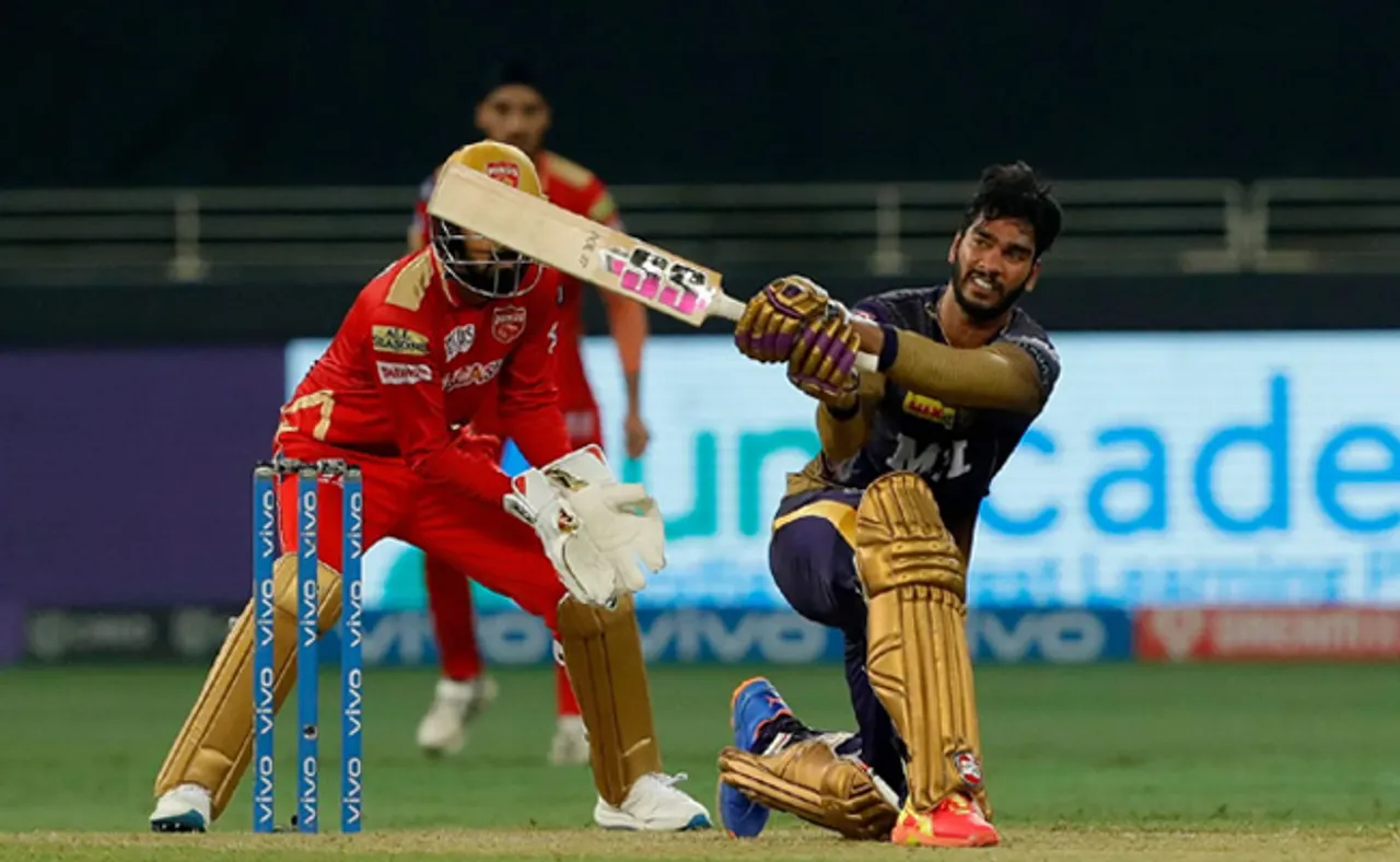 ଭେଙ୍କଟେଶଙ୍କ ଅର୍ଦ୍ଧଶତକ, କେକେଆର୍ ୧୬୫/୭