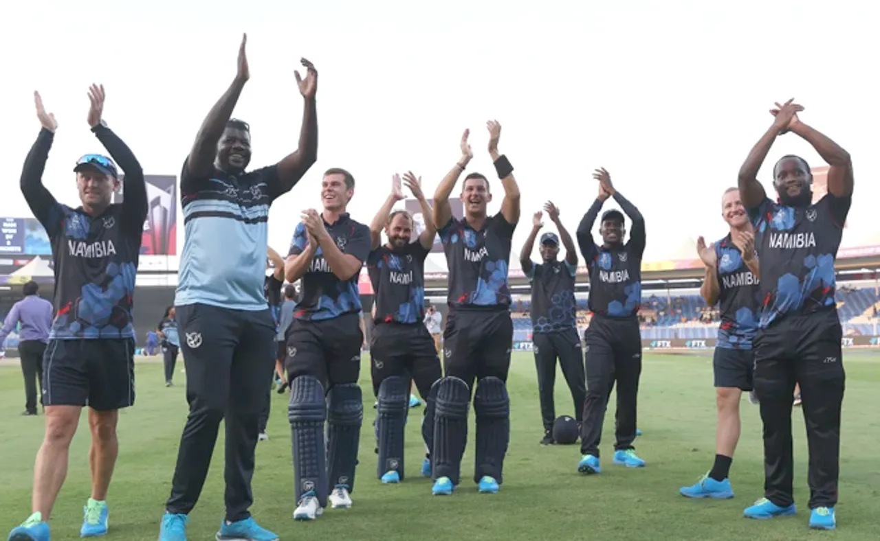 ଐତିହାସିକ ବିଜୟ ସହ ପ୍ରଥମଥର ସୁପର୍-୧୨ରେ ନାମିବିଆ