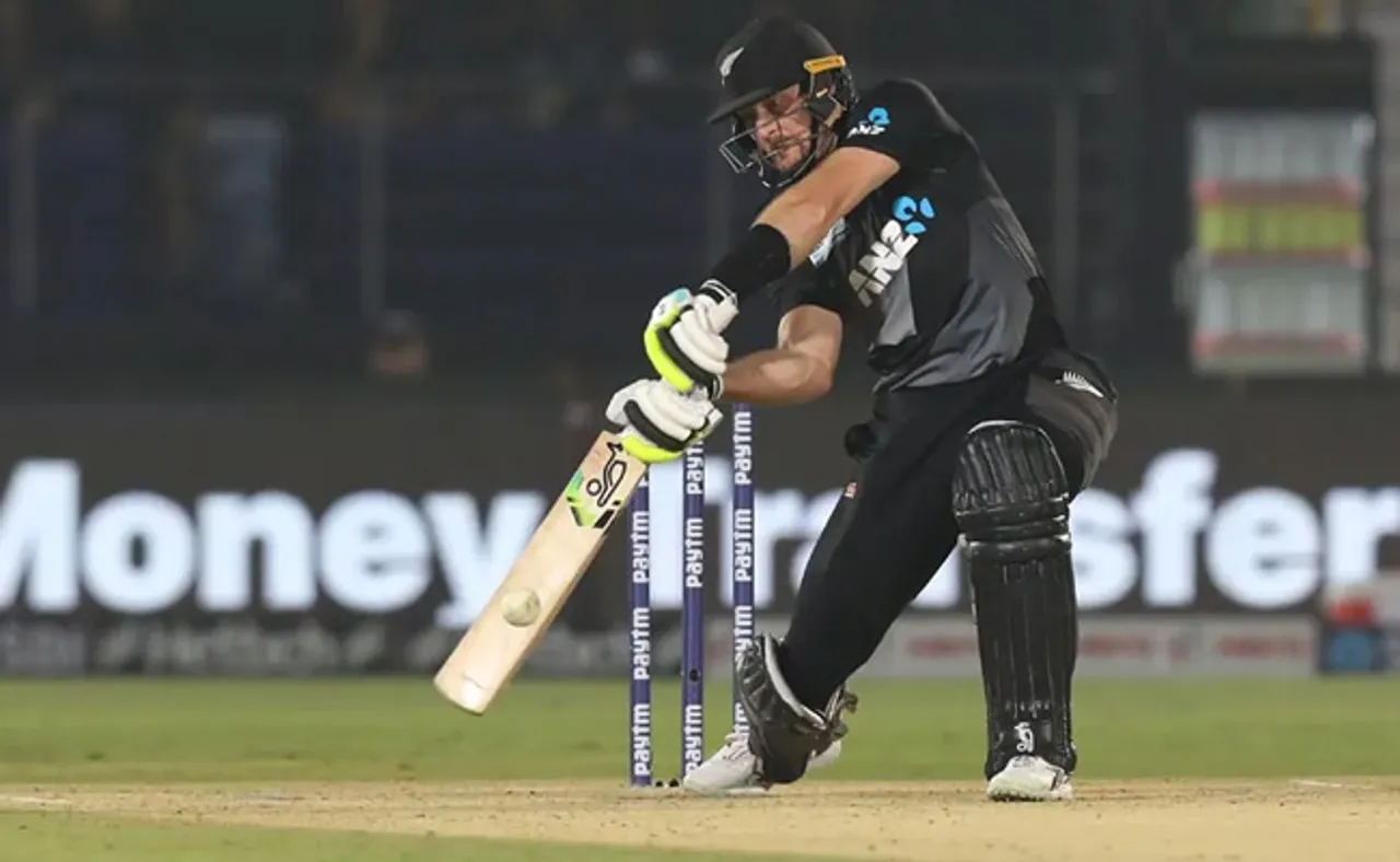 ଗପ୍ଟିଲ ଓ ଚାପମ୍ୟାନଙ୍କ ରନ୍ ବର୍ଷା, ଭାରତକୁ ୧୬୫ ଟାର୍ଗେଟ୍