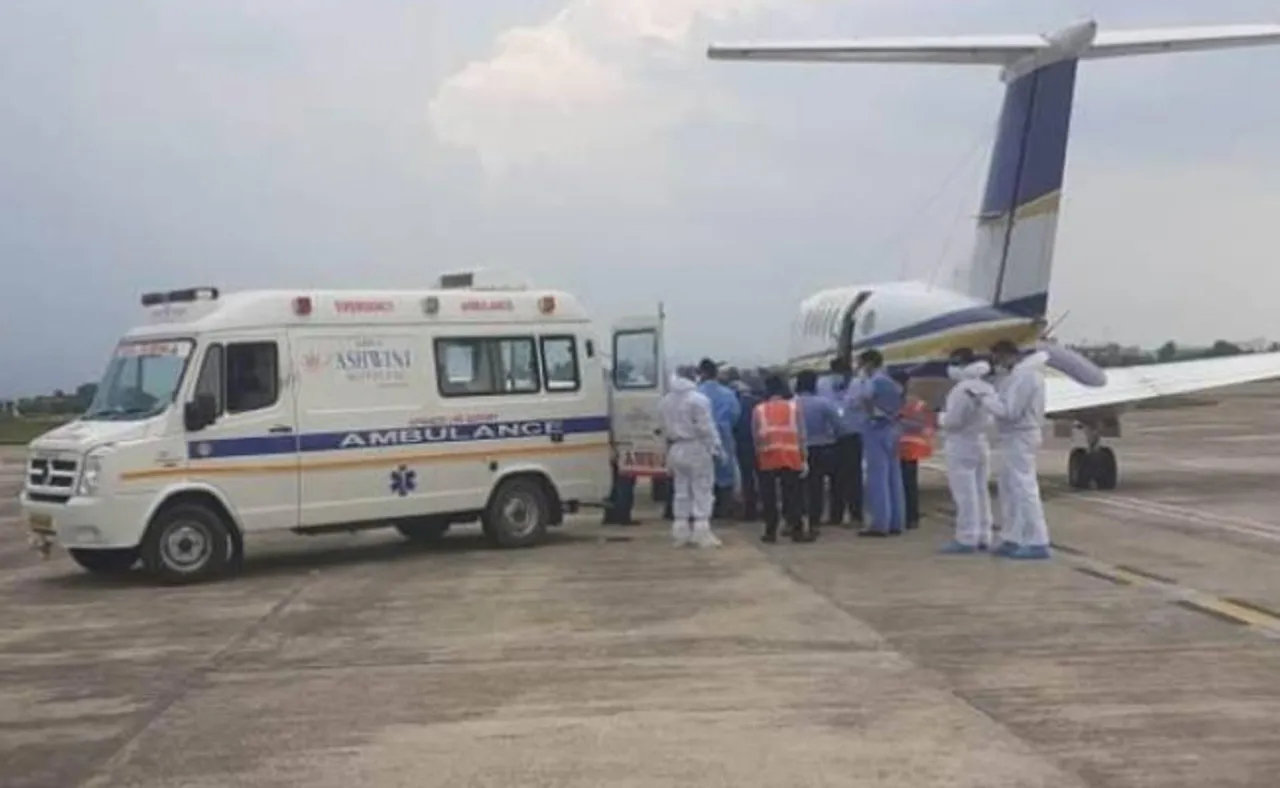 କାଲିଠୁ ୪ ଜିଲ୍ଲାରେ ଏୟାର ଆମ୍ବୁଲାନ୍ସ ସେବା