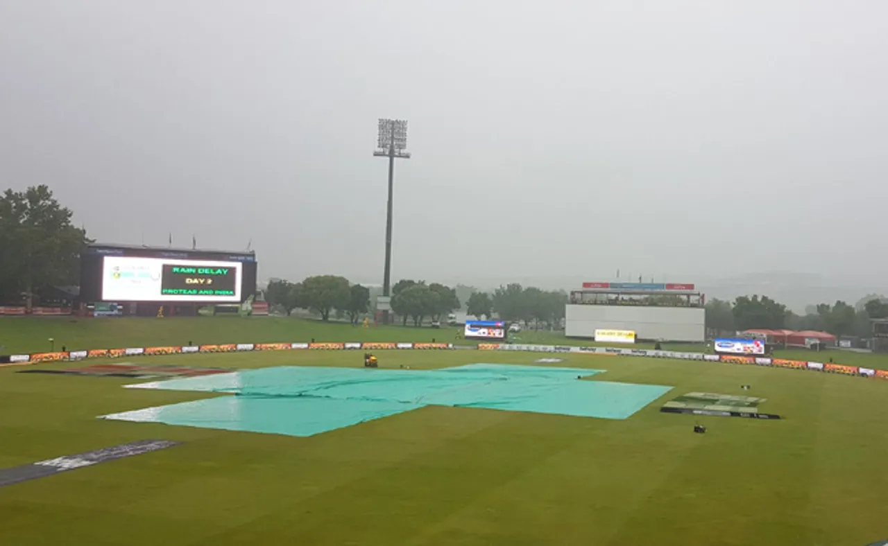 ଭାରତ ନିରାଶ, ବର୍ଷା ଧୋଇଦେଲା ଦ୍ୱିତୀୟ ଦିନର ଖେଳ