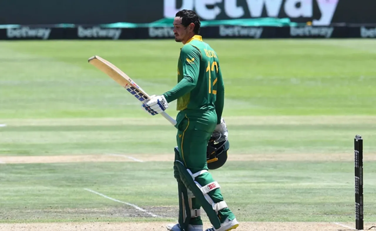 ଡି’କକଙ୍କ ଶତକ, ଭାରତକୁ ୨୮୮ ରନର ଟାର୍ଗେଟ୍