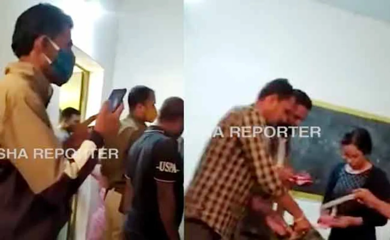 ବୁଥ୍‌ ଦଖଲ କରି ଭୋଟ୍‌ ଦେଲେ ସରପଞ୍ଚ ପ୍ରାର୍ଥୀ, ଭିଡିଓ ଭାଇରାଲ୍‌