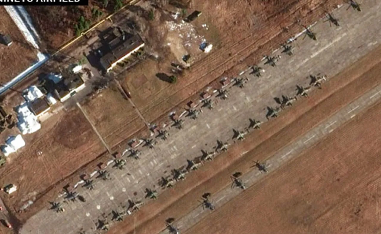 ୟୁକ୍ରେନ ବିରୋଧରେ ରୁଷର ସମରସଜ୍ଜା ଜାରି, ସ୍ୟାଟେଲାଇଟ ଛବିରୁ ଆସିଲା ନୂଆ ତଥ୍ୟ