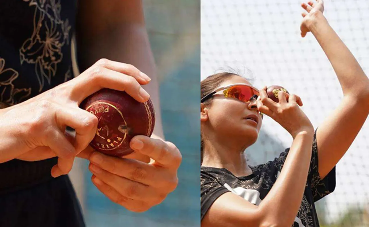 ହାତରେ ବଲ୍ ଧରି ନେଟ୍ସକୁ ଓହ୍ଲାଇଲେ ଅନୁଷ୍କା ଶର୍ମା