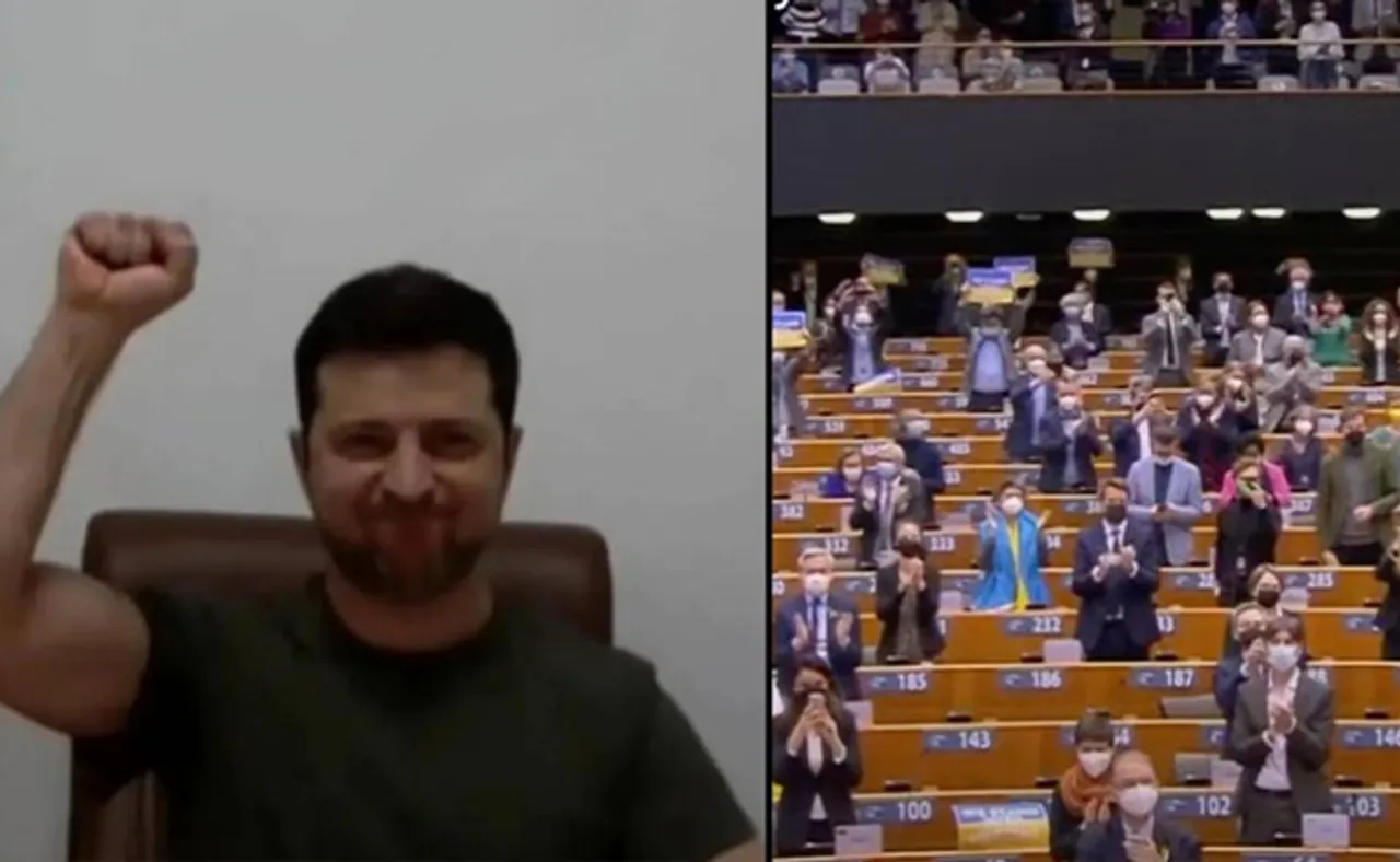 ୟୁରୋପୀୟ ୟୁନିୟନରେ ଭାବବିହ୍ୱଳ ହେଲେ ଜେଲେନସ୍କି, ଦେଲେ ଏମିତି ବାର୍ତ୍ତା