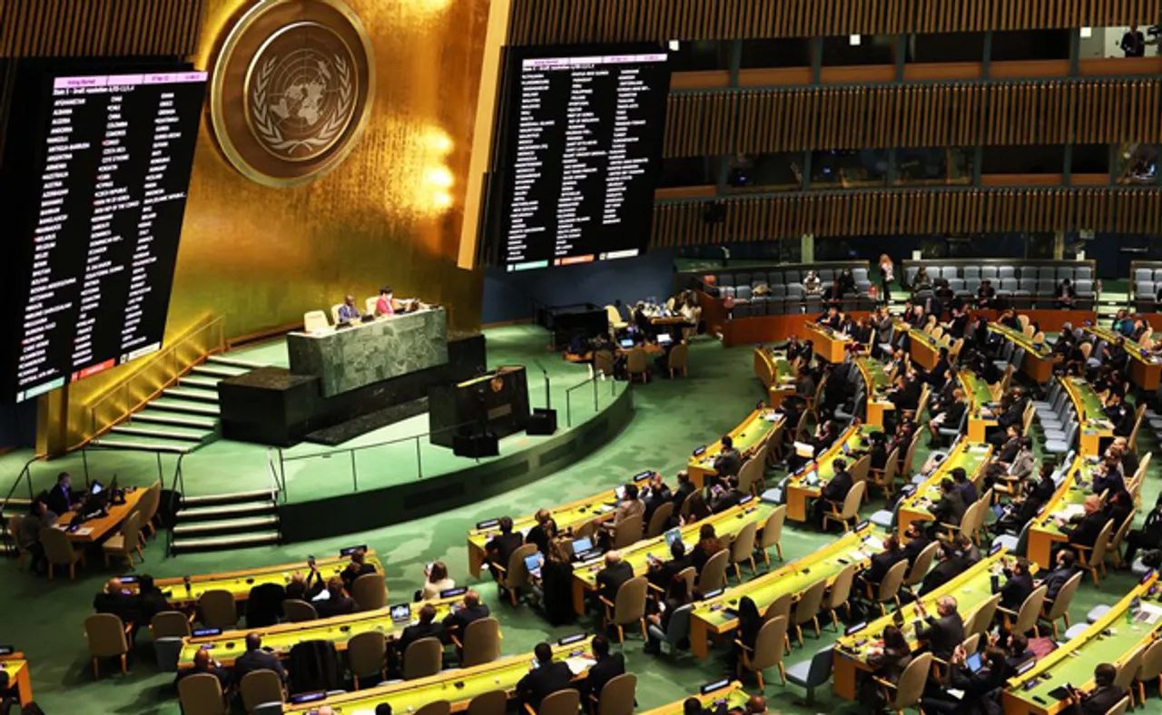 ଜାତିସଂଘ ମାନବାଧିକାର ପରିଷଦରୁ ରୁଷ ନିଲମ୍ବିତ, ଭୋଟ ଦେଲାନି ଭାରତ