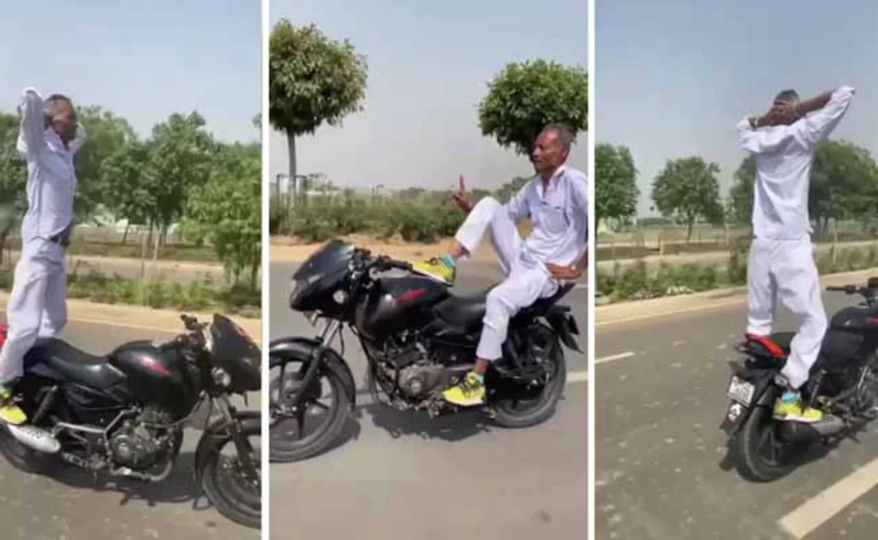 ବାଇକ୍‌ ବାବାଙ୍କ ଭୟଙ୍କର ଷ୍ଟଣ୍ଟ, ପୁଲିସ କାଟିଲା ୨୬,୦୦୦ ଟଙ୍କାର ଚାଲାଣ