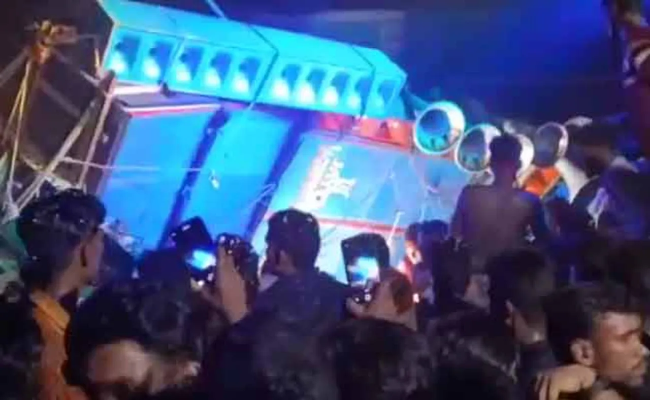 ଓଲଟିଲା ଡିଜେ ଗାଡ଼ି, ଚାପି ହୋଇଗଲେ ୧୦ ଜଣ