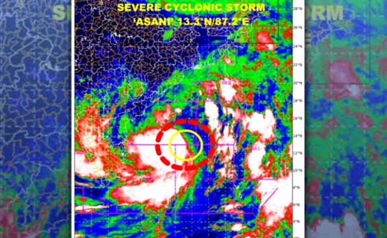 କାଲିଠୁ ‘ଅସାନି’ ପ୍ରଭାବ, ଉପକୂଳରେ ବର୍ଷିବ ପ୍ରବଳ