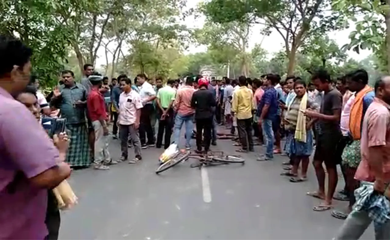 ସାଇକେଲ୍‌-ବାଇକ୍ ମୁହାଁମୁହିଁ ଧକ୍କା, ଜଣେ ମୃତ, ୨ଗୁରୁତର