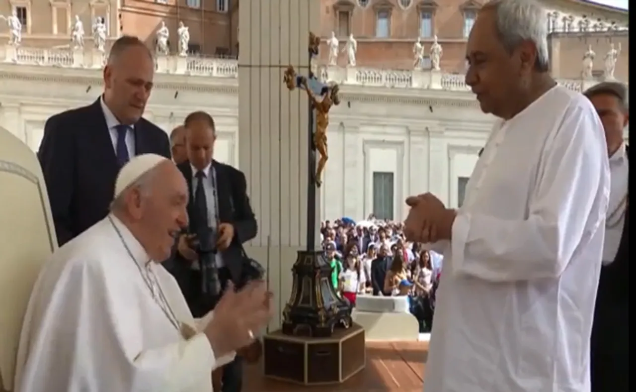 ପୋପ୍‌ଙ୍କୁ ଭେଟିଲେ ନବୀନ