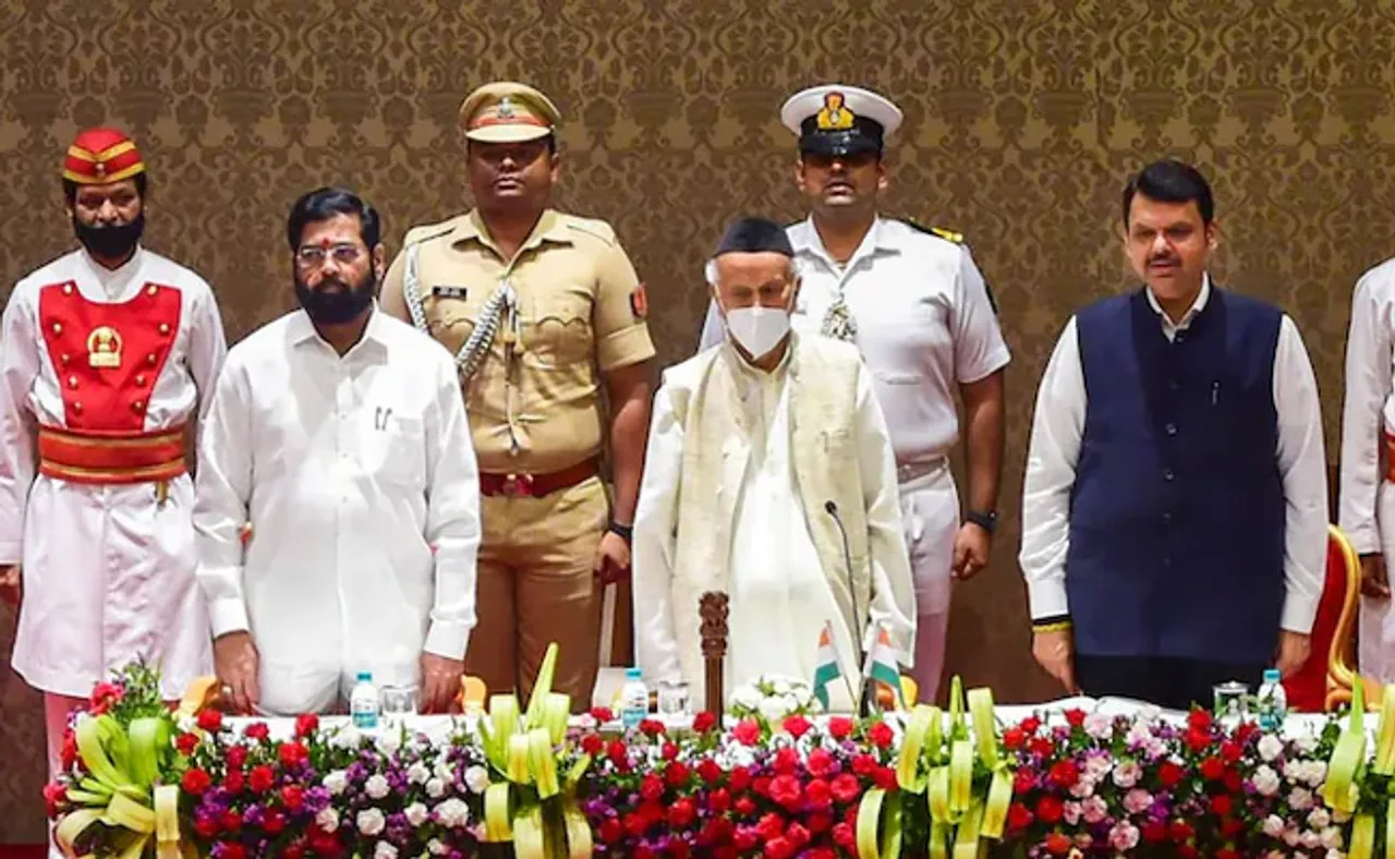 ମୁଖ୍ୟମନ୍ତ୍ରୀ ଭାବେ ଶପଥ ନେଲେ ସିନ୍ଦେ, ମନା କରି ଉପ ମୁଖ୍ୟମନ୍ତ୍ରୀ ହେଲେ ଫଡନାଭିସ