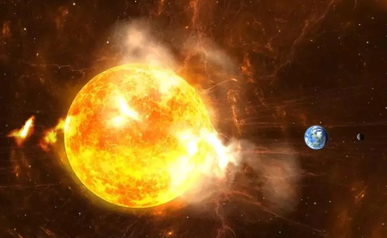 ମାଡି ଆସୁଛି ସୌର ଝଡ଼, ବନ୍ଦ ହୋଇପାରେ ସାଟେଲାଇଟ୍‌ ନେଟ୍‌ୱର୍କ