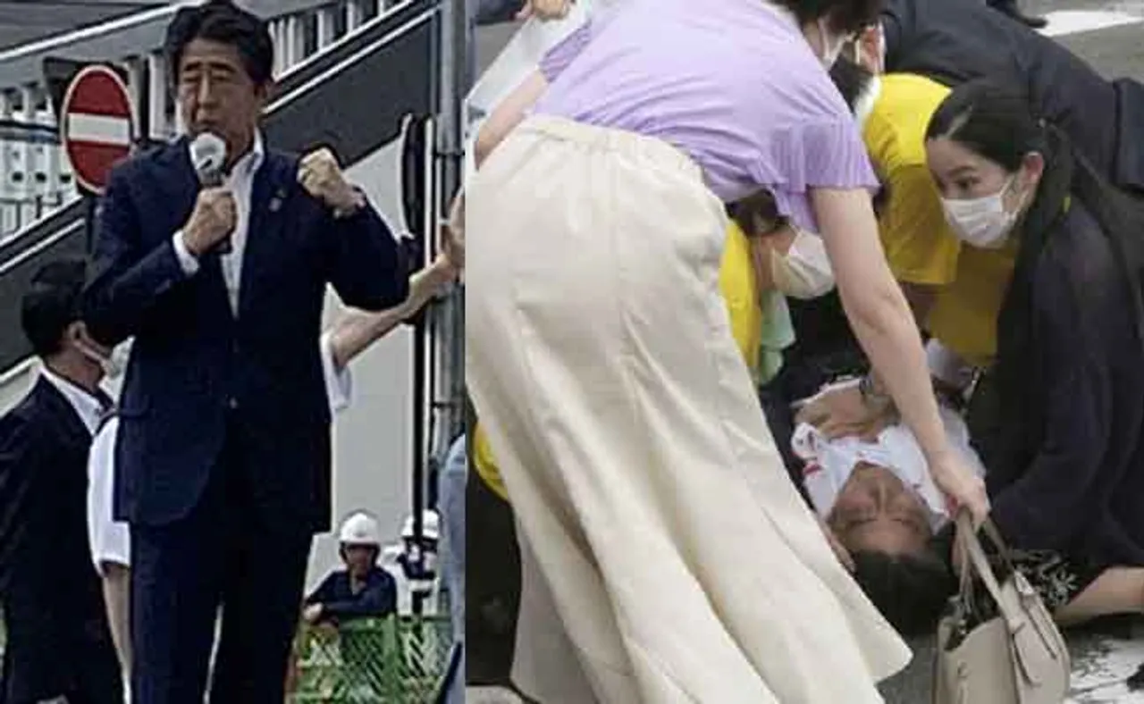 ଜାପାନର ପୂର୍ବତନ ପ୍ରଧାନମନ୍ତ୍ରୀଙ୍କୁ ଗୁଳି ମାଡ଼