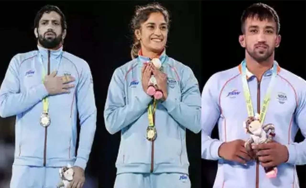 ରାଜ୍ୟଗୋଷ୍ଠୀ କ୍ରୀଡ଼ା: ନବମ ଦିନରେ ୪ ସ୍ୱର୍ଣ୍ଣ ସମେତ ୧୪ଟି ପଦକ ଆଣିଲା ଭାରତ