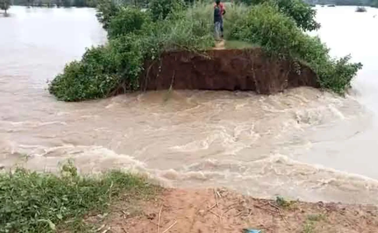 କୁଶଭଦ୍ରା ନଦୀରେ ୨୫ ଫୁଟ୍‌ର ଘାଇ