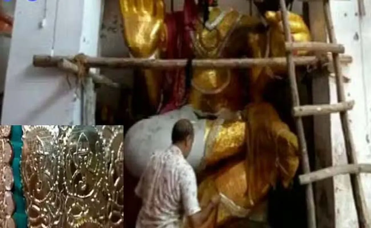 ପୂଜା ପାଇବେ ୧୮ ଫୁଟ୍‌ ଉଚ୍ଚ ସୁନାର ଗଣେଶ ମୂର୍ତ୍ତି