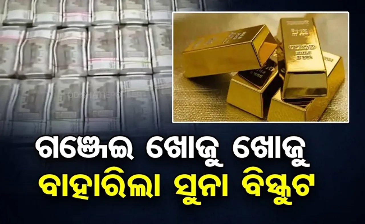 ଗଞ୍ଜେଇ ନୁହେଁ ସୁନା ବିସ୍କୁଟ!