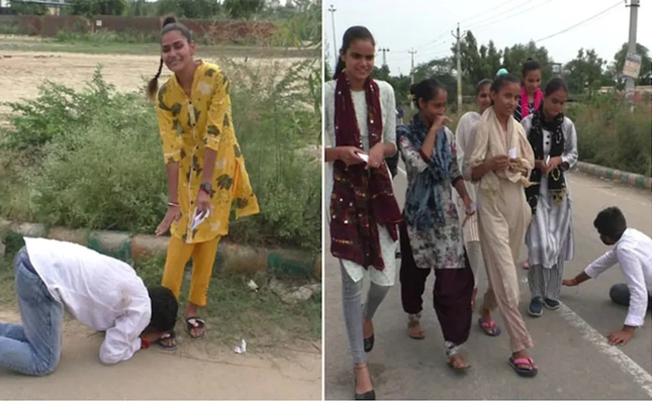 ଭୋଟ ପାଇଁ ଗୋଡ଼ ଧରିଲେ ନେତା