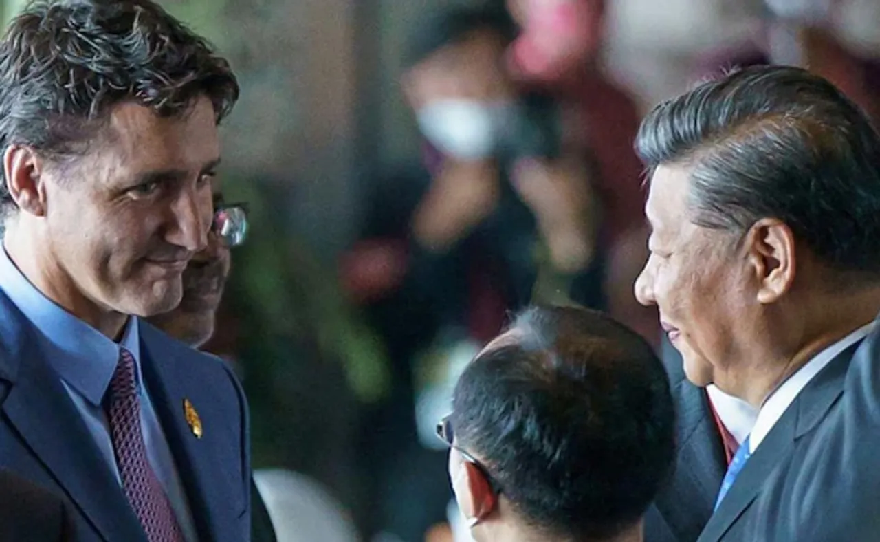 କ୍ୟାମେରା ଆଗରେ ଟ୍ରୁଡୋ ଓ ଜିନପିଙ୍ଗଙ୍କ ମଧ୍ୟରେ କଥା କଟାକଟି