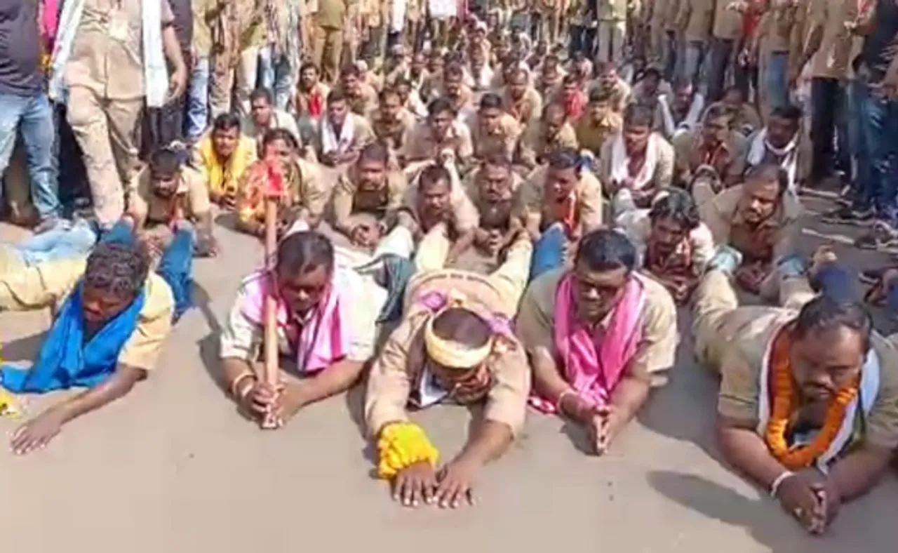 ଡ୍ରାଇଭର କରୁଛନ୍ତି ଦଣ୍ଡବତ ଯାତ୍ରା, ଘେରିବେ ନବୀନ ନିବାସ