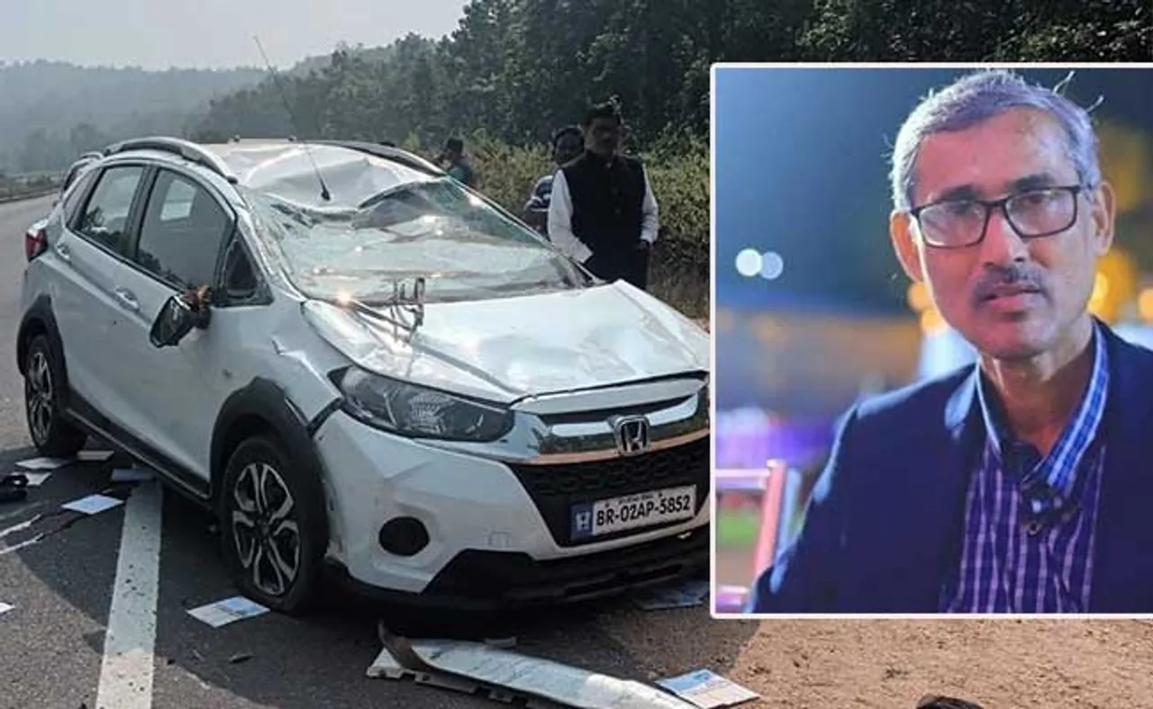 ଓଲଟି ପଡ଼ିଲା କାର୍, ଚାଲିଗଲା ଏଲ୍‌ଆଇସି ବ୍ରାଞ୍ଚ ମ୍ୟାନେଜରଙ୍କ ଜୀବନ