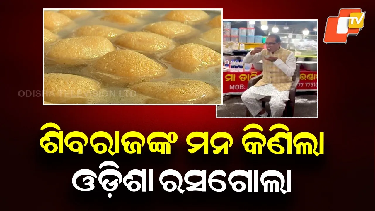 SHIVRAJ-EAT-RASGULLA