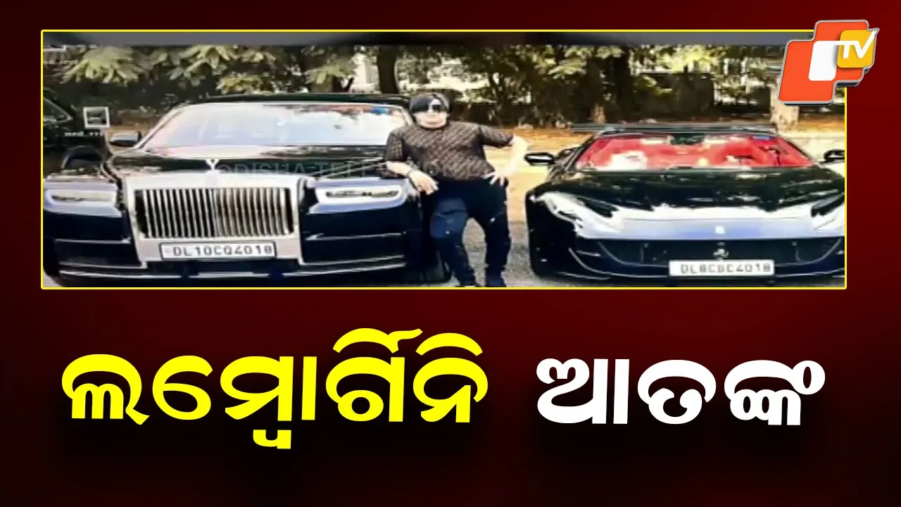 Lamborghini Crashes Over 10 Vehicles