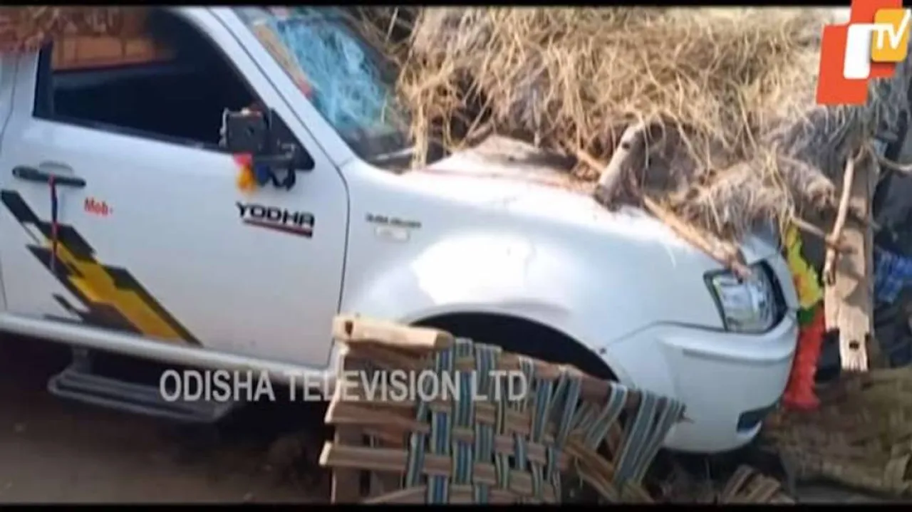 ଘର ଭିତରେ ପଶିଗଲା ଭ୍ୟାନ୍‌, ଦୁଇ ଶିଶୁ ମୃତ