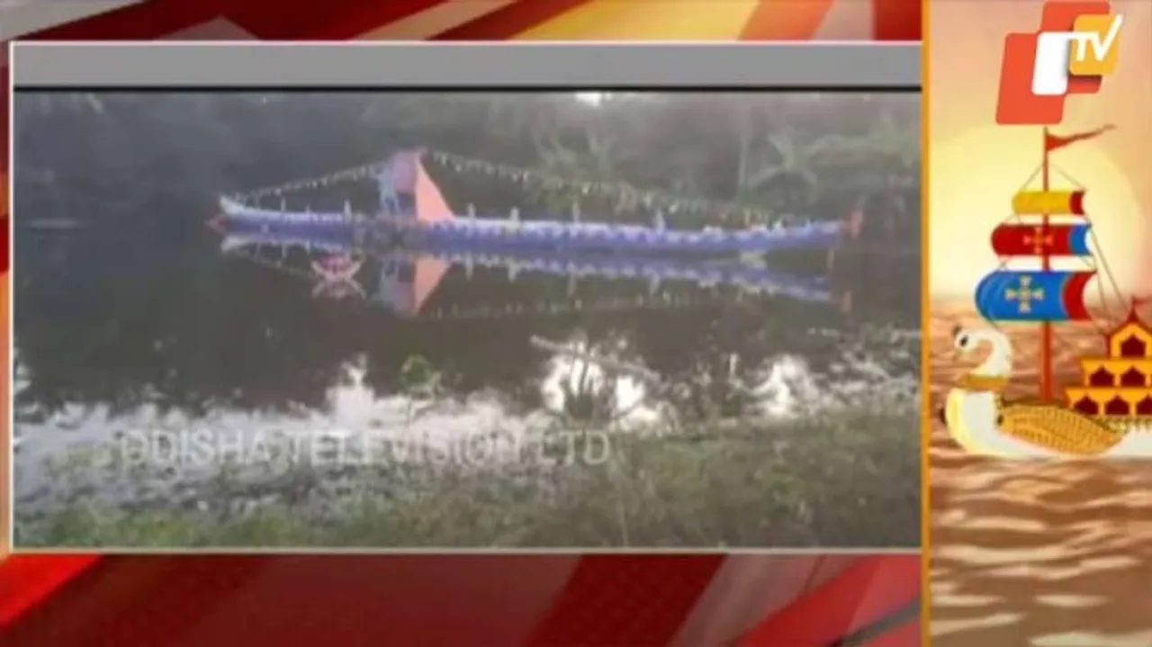 ୧୪୦ ଫୁଟ୍‌ର ଡଙ୍ଗା ଭସାଇଲା ଯୁବ ସଂଗଠନ