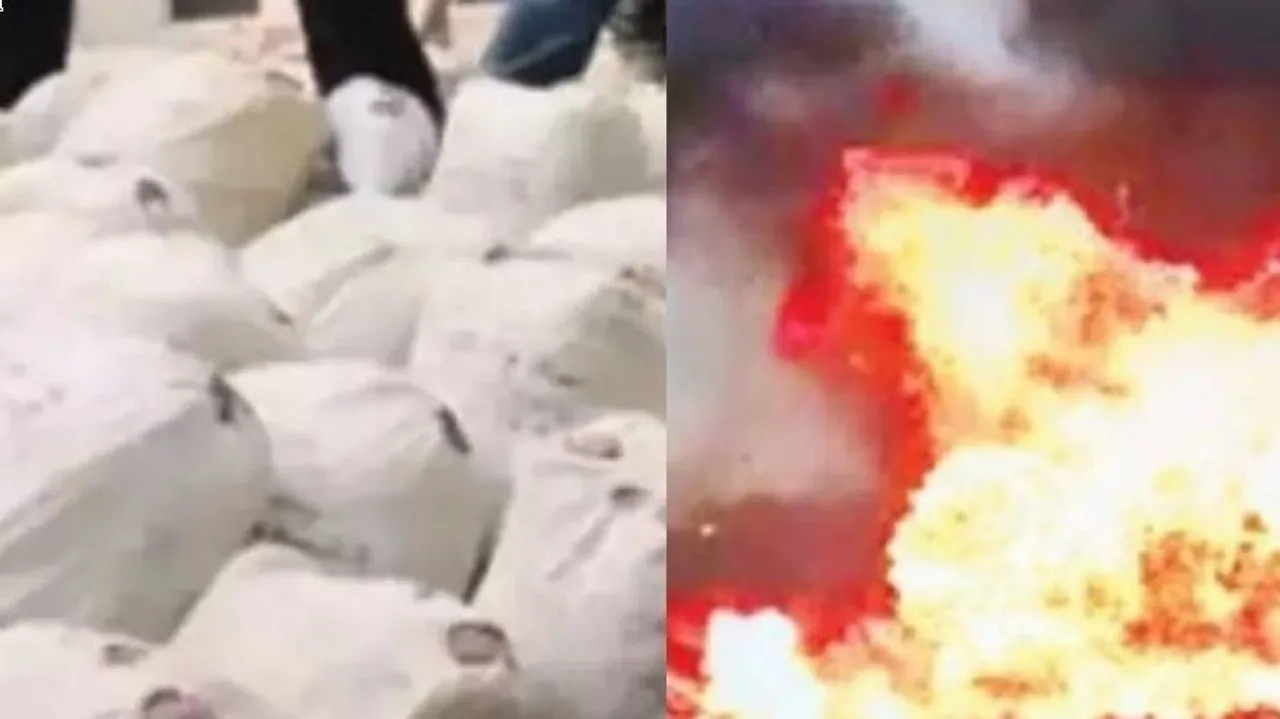 ସୀମା ନିକଟରେ ୧୦ କ୍ୱିଣ୍ଟାଲ ହେରୋଇନ ପୋଡ଼ିଲା ପାକିସ୍ତାନ : ଦୁର୍ଗନ୍ଧରେ ବ୍ୟତିବ୍ୟସ୍ତ ହୋଇପଡ଼ିଲେ ଭାରତର ଗାଁ ଲୋକେ