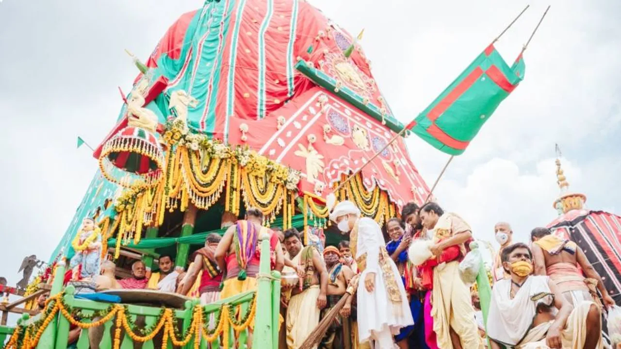 ଛେରା ପହଁରାରେ ୫୦ ବର୍ଷ ପୂରଣ କଲେ ଗଜପତି ମହାରାଜା