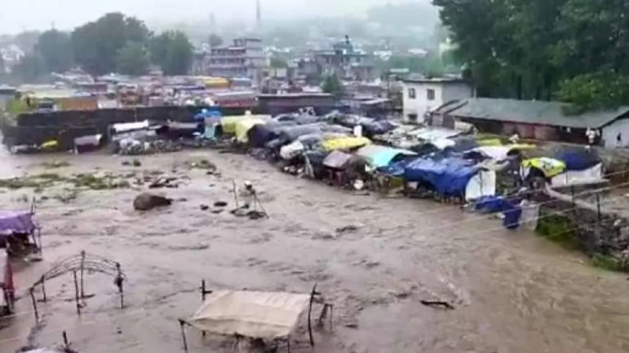 ଜାମ୍ମୁ-ହିମାଚଳରେ ବନ୍ୟା: ୨୨ ମୃତ, ୫୦ ନିଖୋଜ