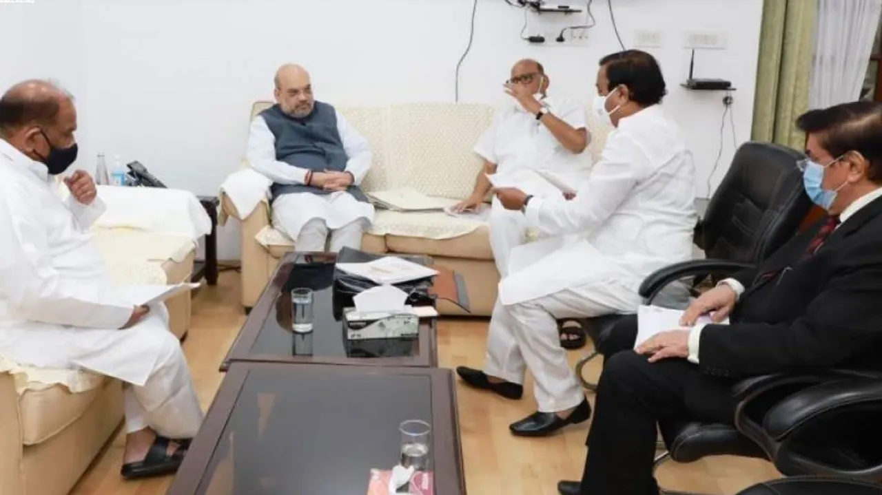 ବଦଳିବ କି ଜାତୀୟ ରାଜନୀତିର ଚିତ୍ର? ଅମିତ୍‌ ଶାହାଙ୍କୁ ଭେଟିଲେ ଶରଦ ପାୱାର
